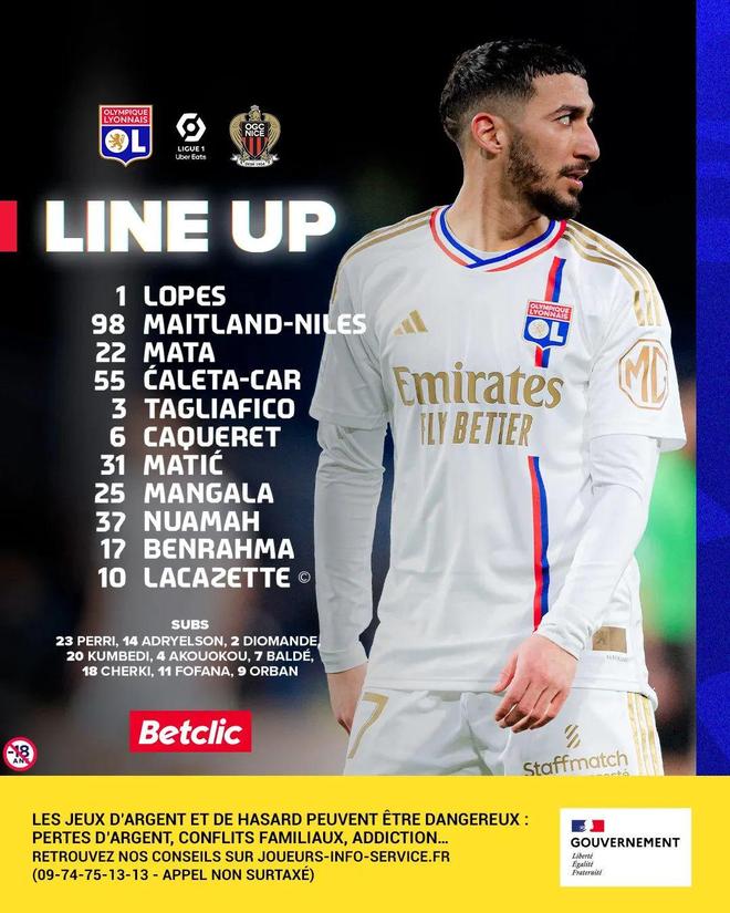 黑白直播网-尼斯主场不敌里昂，失去领先优势